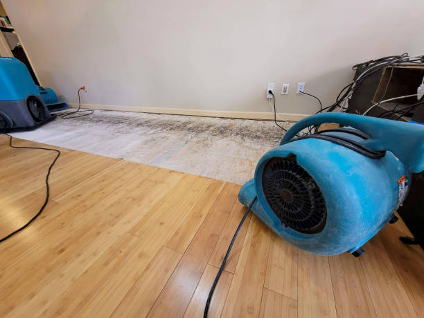 Professional Water Extraction technician working in Corcoran, CA